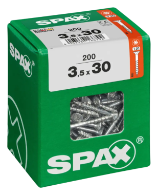 Spax Universalschraube, 3,5x30, 200 St., 4191020350307